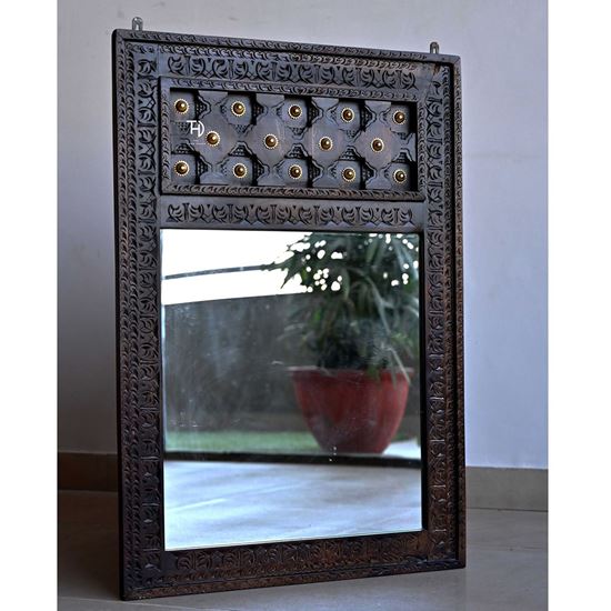 wooden mirror online